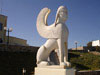 Naxian Sphinx, Chora, Town Naxos Island