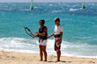 kitesurf course and instructions