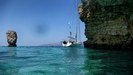 sailing in Naxos Island