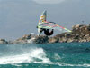 windsurfing jump Naxos, Mikri Vigla