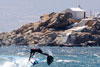 windsurf trick in Mikri VIgla, Naxos