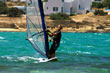 start windsurfing in Mikri Vigla, Naxos