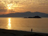 sunset in Parthena bay  Mikri Vigla  Naxos